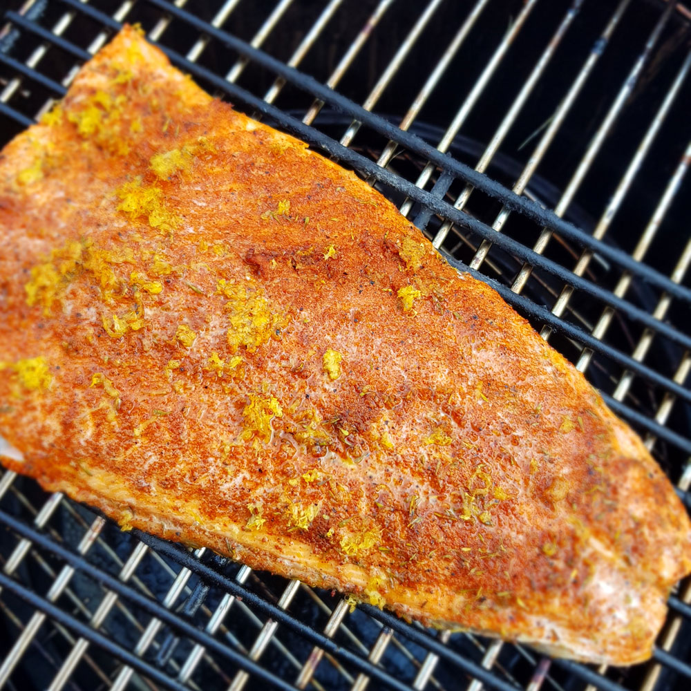 BBQ Cajun Salmon