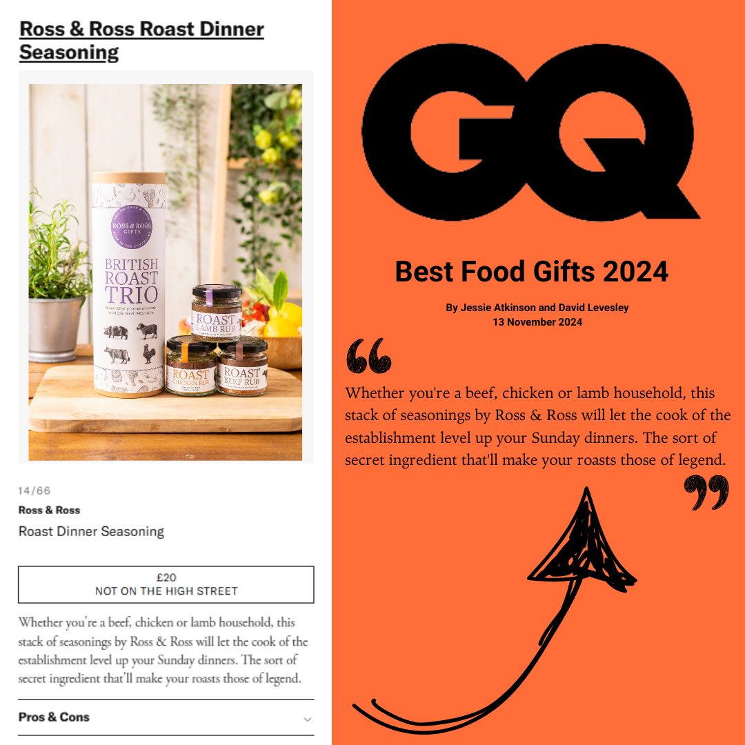 GQ Magazine Best Food Gifts 2024