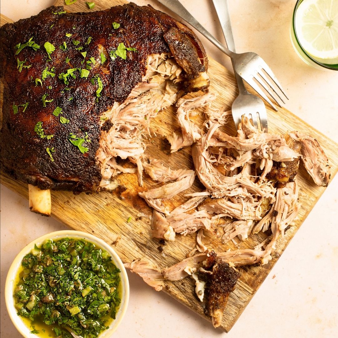 BBQ Lamb Shoulder