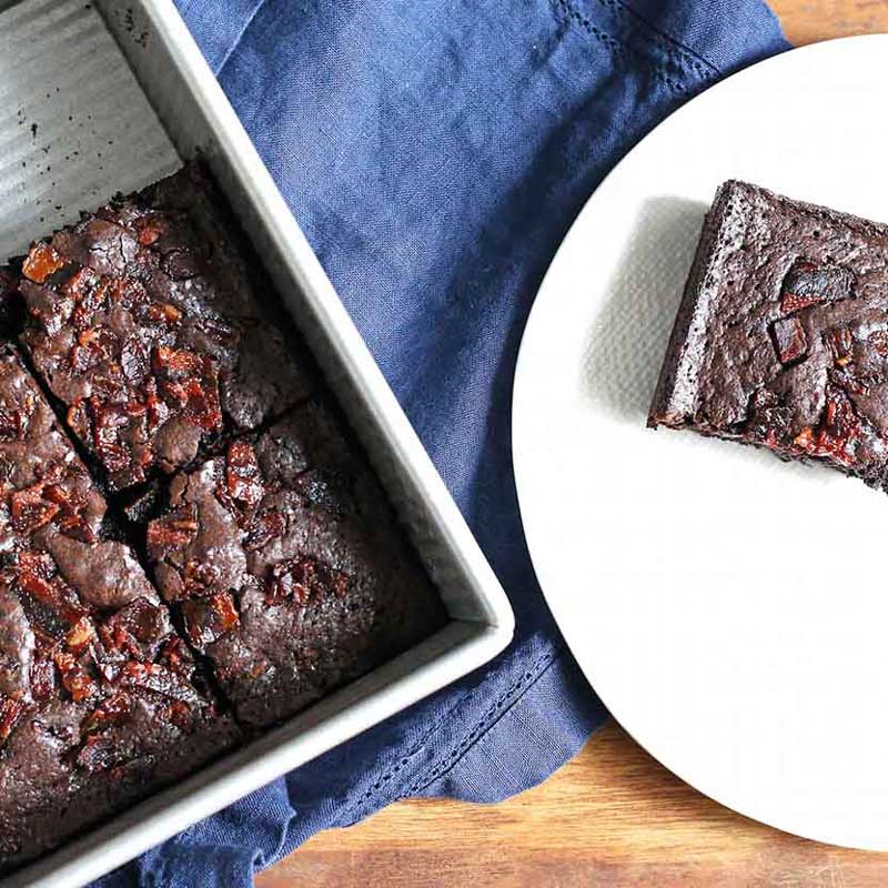 Bacon Chocolate Brownies Recipe