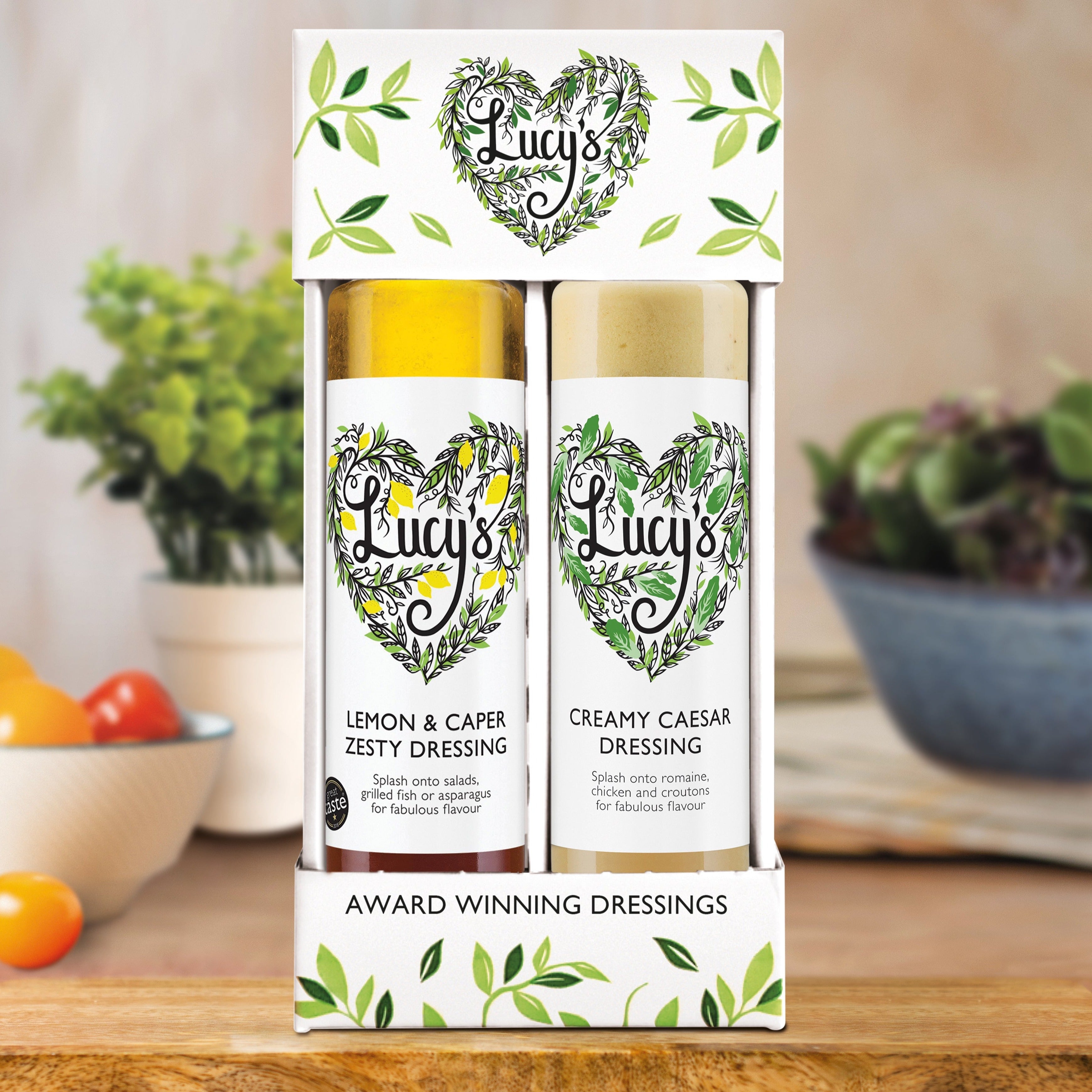 THE TREAT DRESSING 新郎2点セット Zesty Dressings Duo Gift Pack by Lucy's Dressings – Ross & Ross Gifts